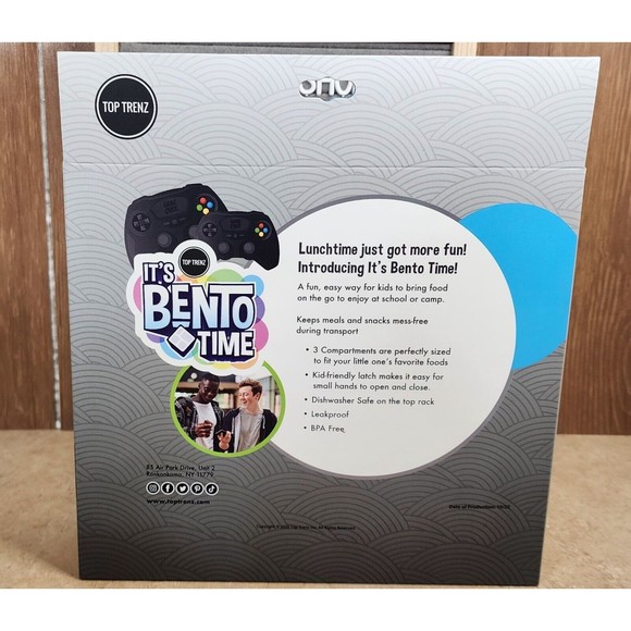 Game Controller Bento Lunch Box New In Box - Picture 2 of 2